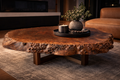 Crosscut Coffee Table
