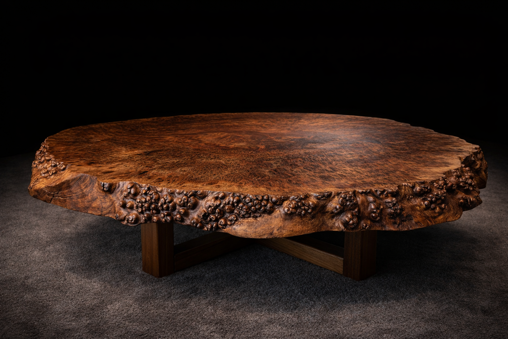 Crosscut Coffee Table