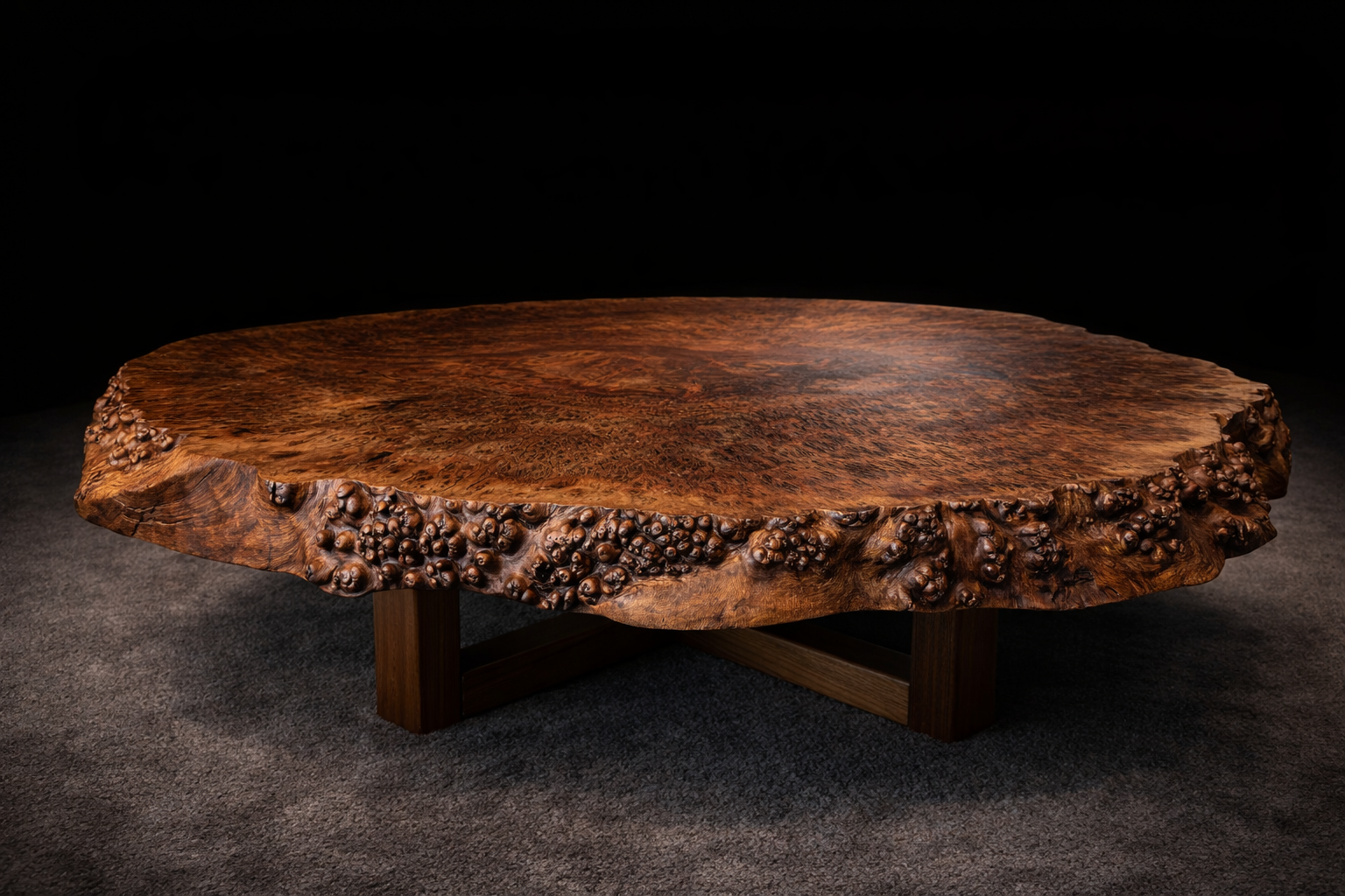 Crosscut Coffee Table