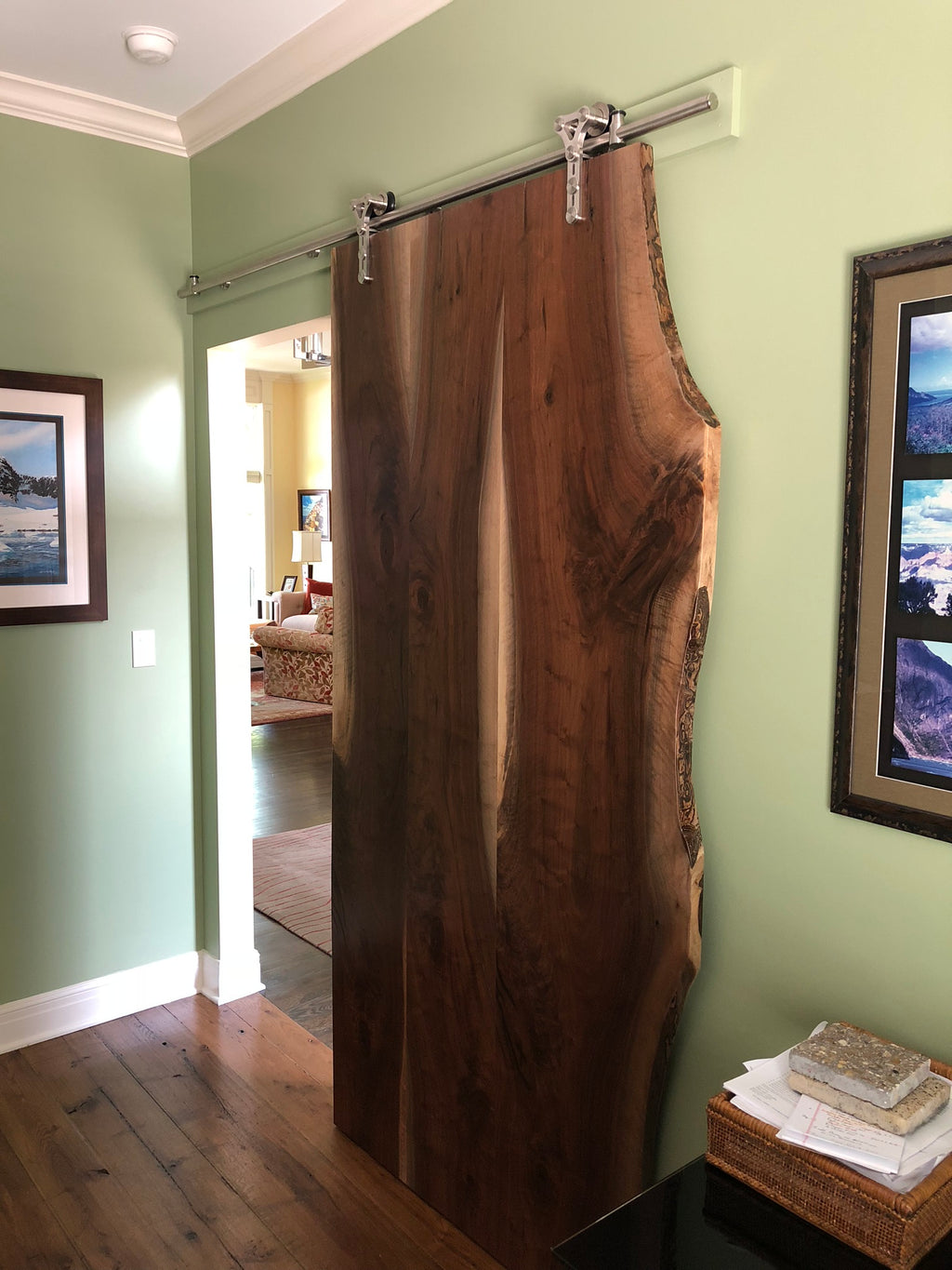 Live Edge Barn Door