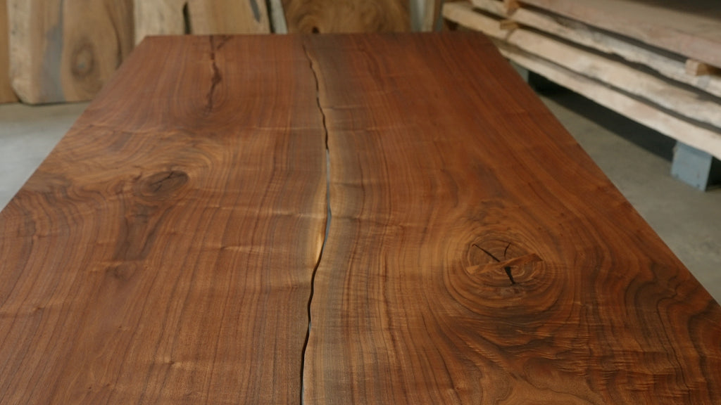 Rooted Black Walnut Conference Table